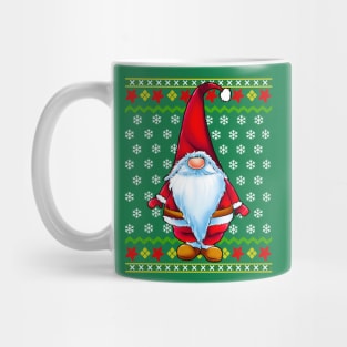 Santa Claus Gnome Ugly Christmas Sweater Mug